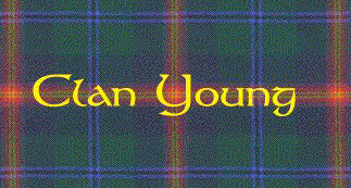 "Clan Young" against clan tartan